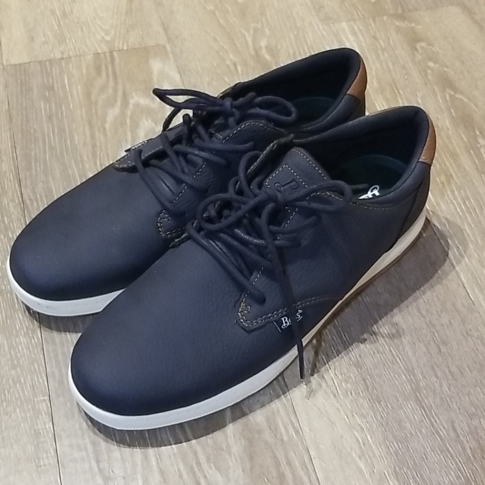 Navy shoes